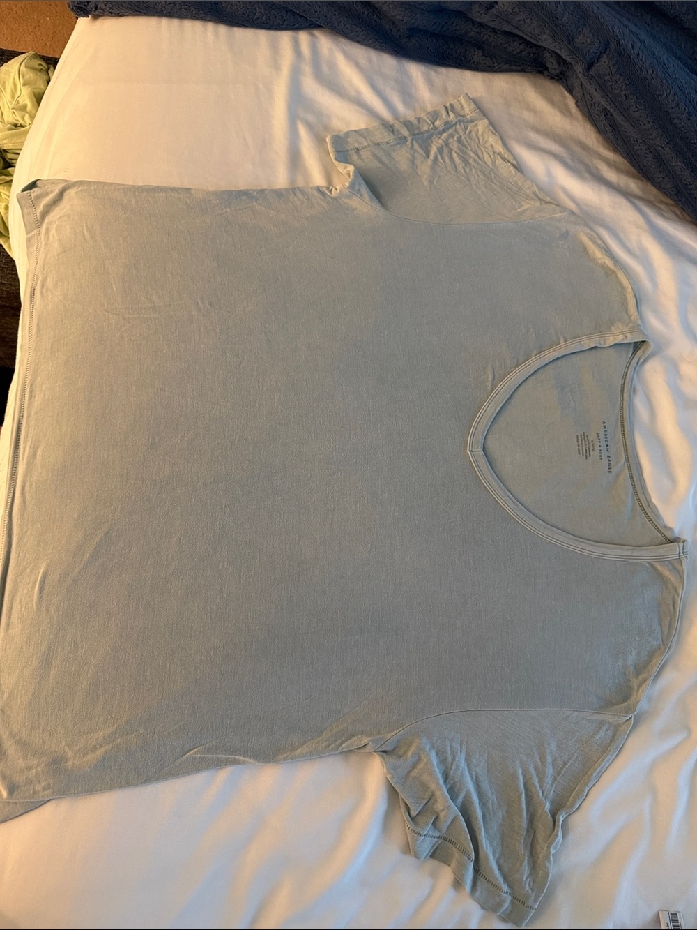 American Eagle Olive Green Crew Neck Tee
